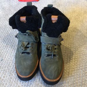 Coach Green Boots